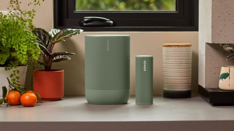 sonos green portable speaker